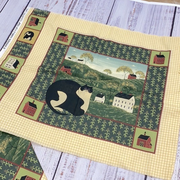 Warren Kimble for VIP country life vintage pillow case fabric - Picture 2 of 4